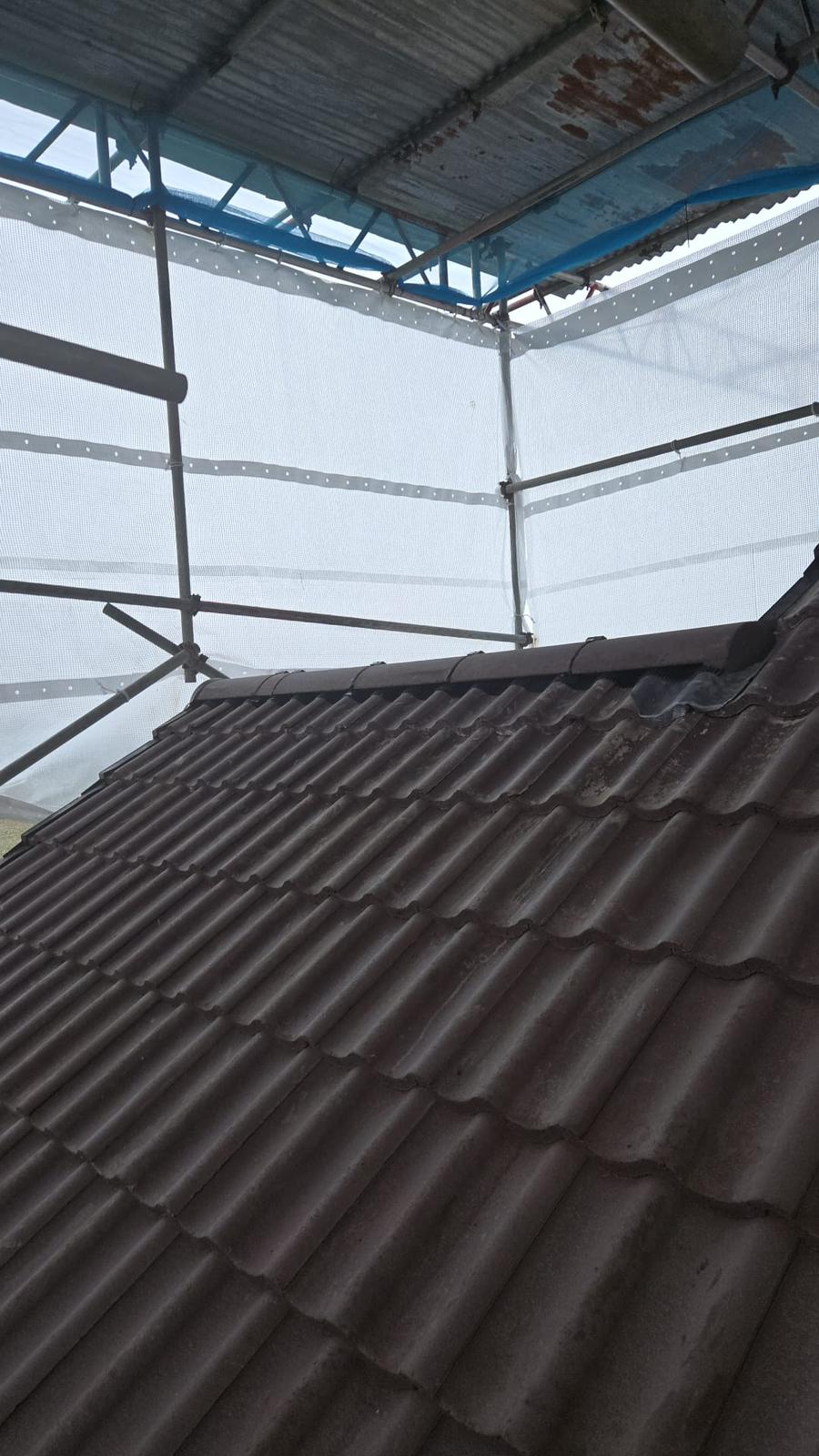 After roof tile installation in Folkestone – completed weatherproof roof system